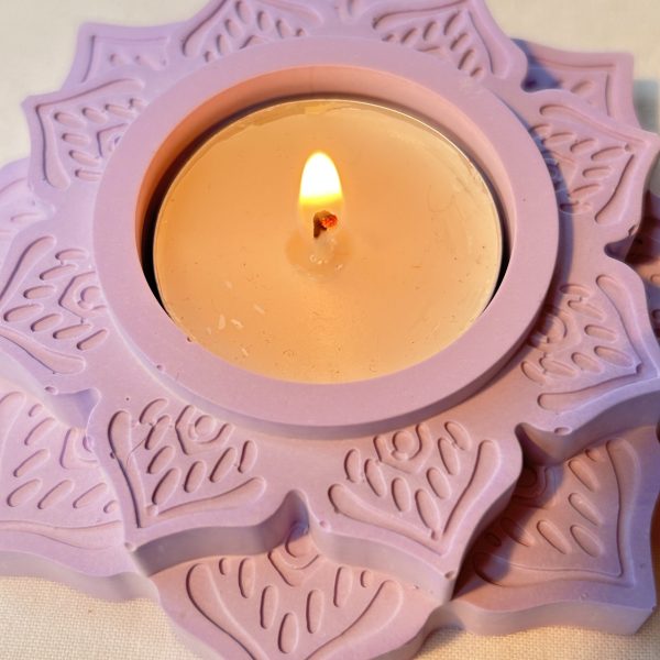 Porta velas Loto - Imagen 4
