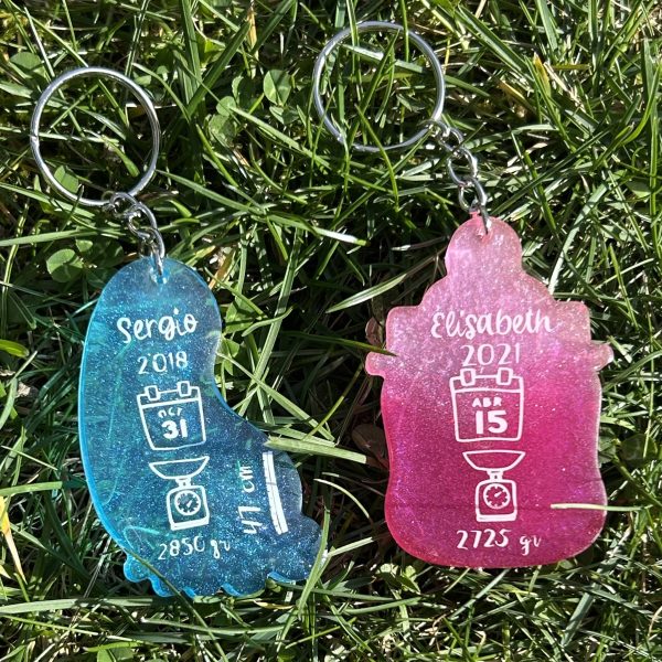 Llavero personalizado bebé