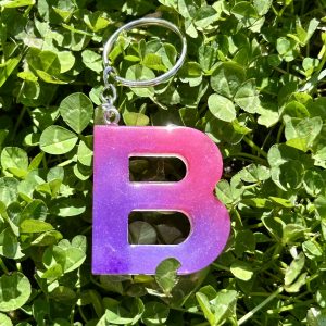 Llaveros de letras sencillas para personalizar