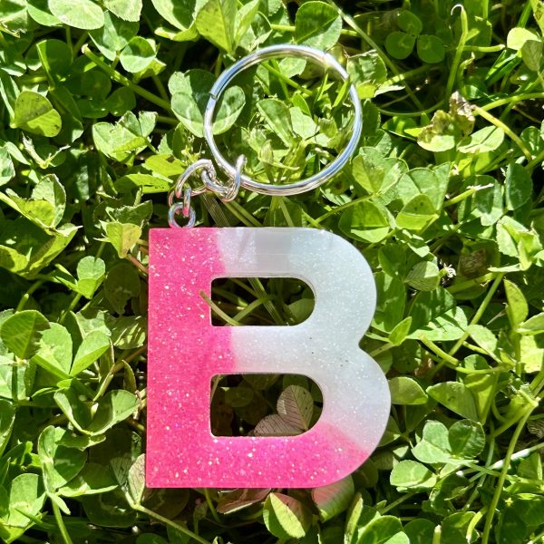 Llaveros de letras sencillas para personalizar - Imagen 9