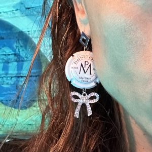 Pendientes Champagne