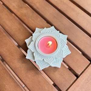 Porta velas Flor de Loto