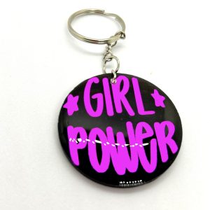 Llavero Girl Power